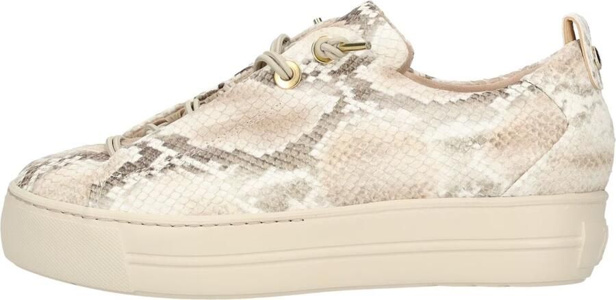 Paul Green Sneakers laag sand donkerbeige wit - Foto 6