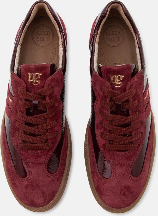 Paul Green Sneakers laag wijnrood - Foto 4