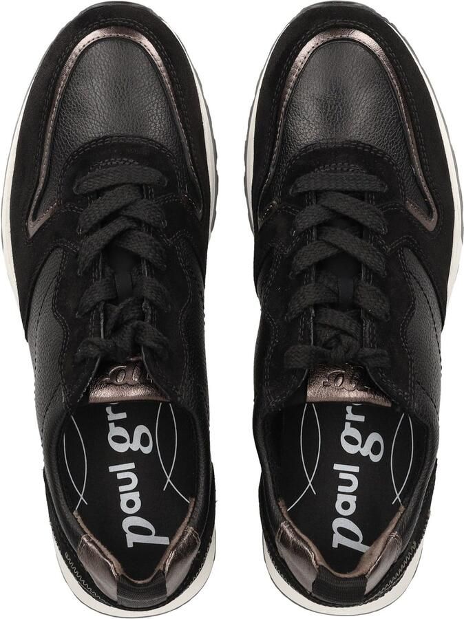 Paul Green 5354~~~~~~~~~~~~~~~~~~~~~~~~~~ Lage sneakers Dames sneakers Zwart - Foto 5
