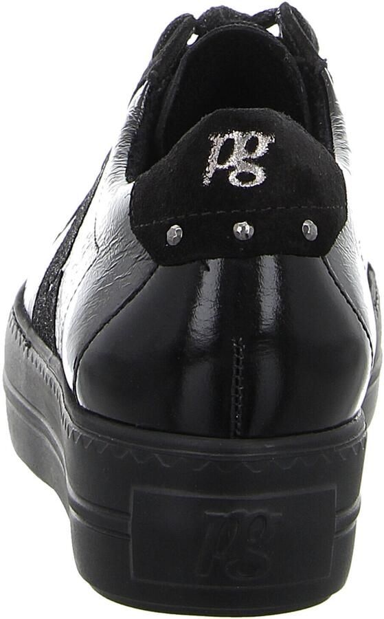 Paul Green Sneakers laag zwart zwart gemêleerd - Foto 3
