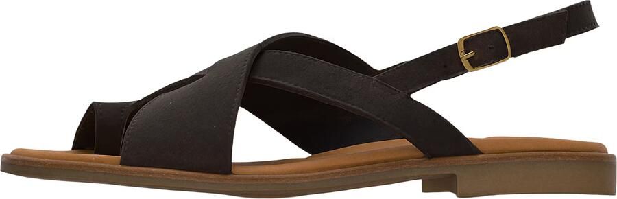 Paul Green Teenslipper donkerbruin