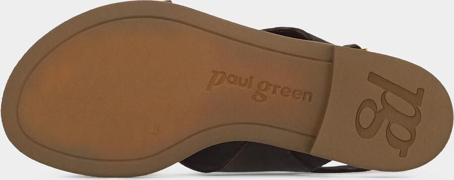 Paul Green Teenslipper donkerbruin - Foto 4