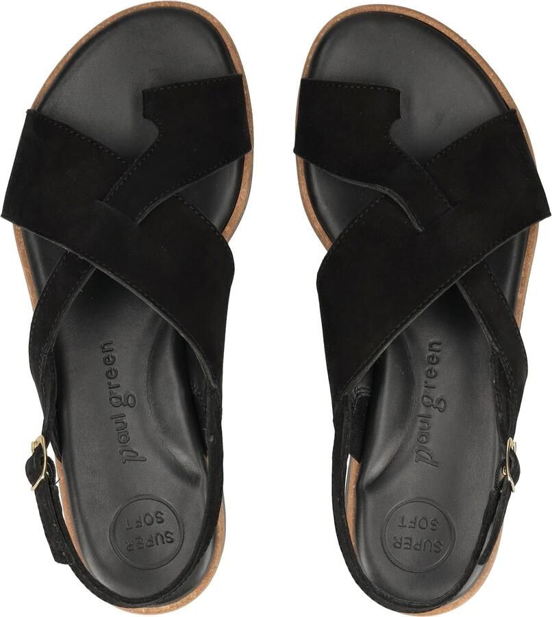 Paul Green Teenslipper zwart - Foto 2