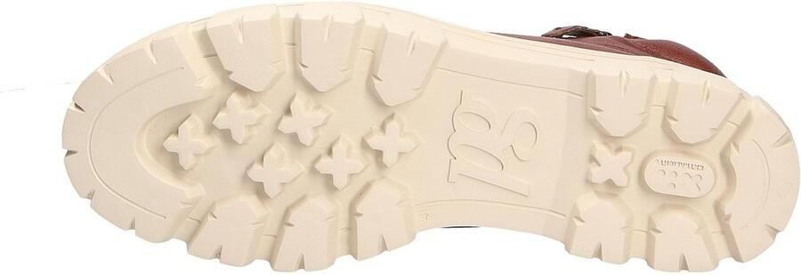 Paul Green dames hoge sneaker cognac - Foto 3