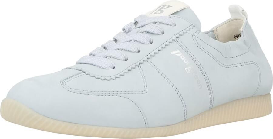 Paul Green Veterschoen pastelblauw wit
