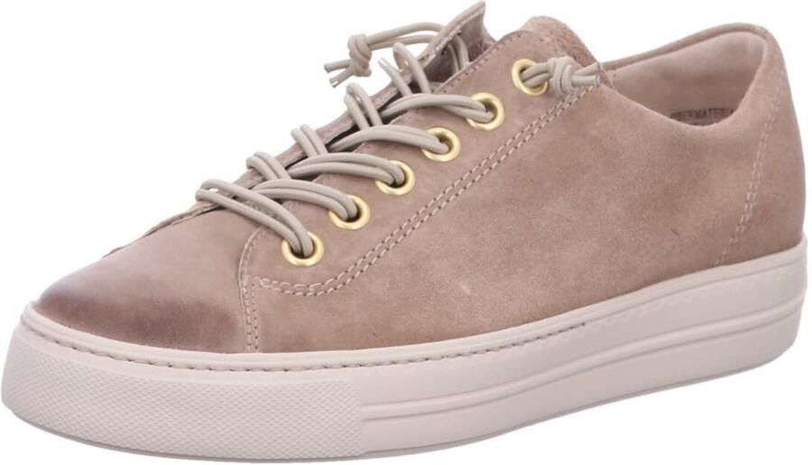 Paul Green Veterschoen 'Sneaker Damen 4081 557 Echtleder in braun' bruin