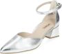 PAUL GREEN Sandalen Dames 3820 Maat: 37 5 Materiaal: Leer Kleur: Zilver - Thumbnail 4