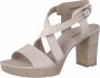 Paul Green 7924 Sandalen Dames Beige - Thumbnail 2