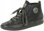 Paul Green Zwarte damessneakers met nepbont - Thumbnail 2