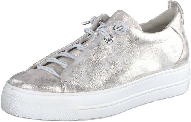 PAUL GREEN Lage Sneakers Dames 5017 Maat: 43 Materiaal: Nubuck Kleur: Goud - Foto 14