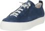 Paul Green Comfortabele Veloursleren Sportschoenen Blue Dames - Thumbnail 2