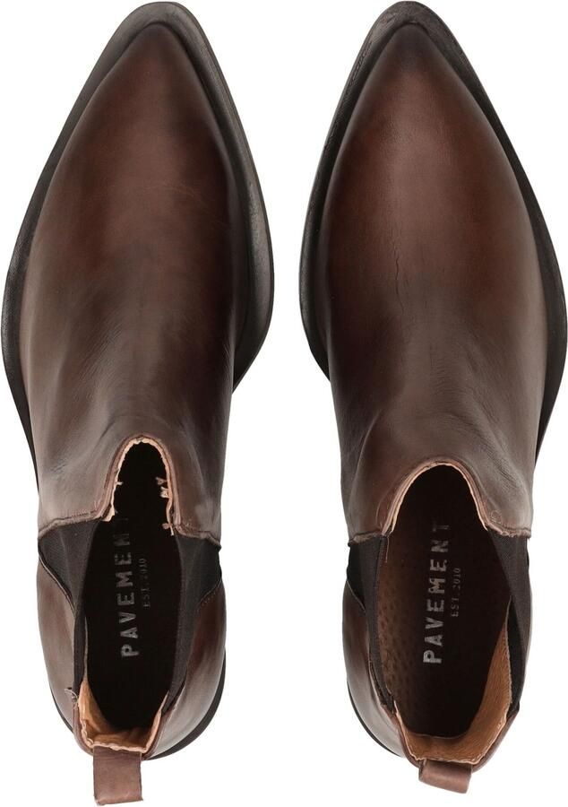 PAVEMENT Chelsea boots bruin - Foto 5