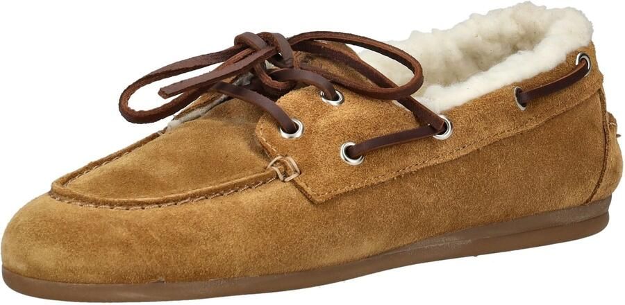 PAVEMENT Pavilde 24411 tan suede bootschoen met wol - Foto 2