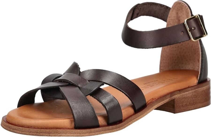 PAVEMENT Sandalen met riem bruin donkerbruin
