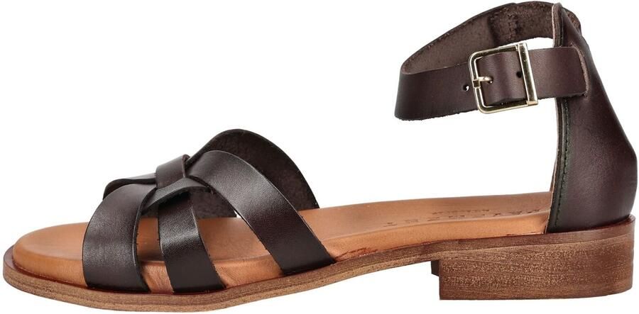 PAVEMENT Sandalen met riem bruin donkerbruin - Foto 6