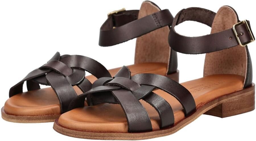 PAVEMENT Sandalen met riem bruin donkerbruin - Foto 4