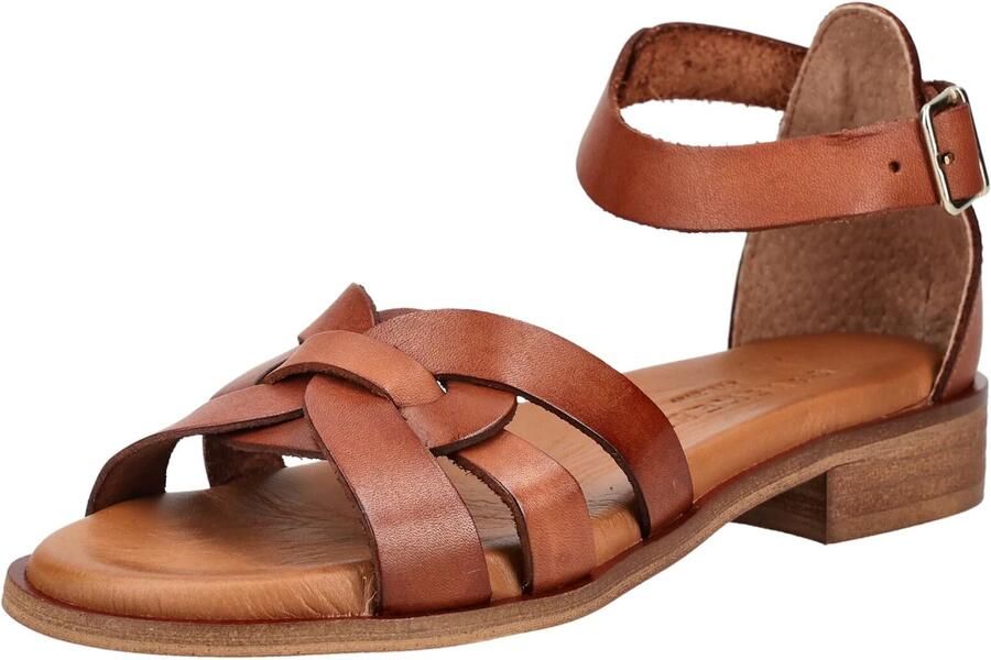 PAVEMENT Sandalen met riem bruin