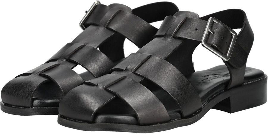 PAVEMENT Sandalen met riem zwart - Foto 5