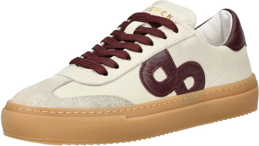 PAVEMENT Sneakers laag crème lichtgrijs bordeaux
