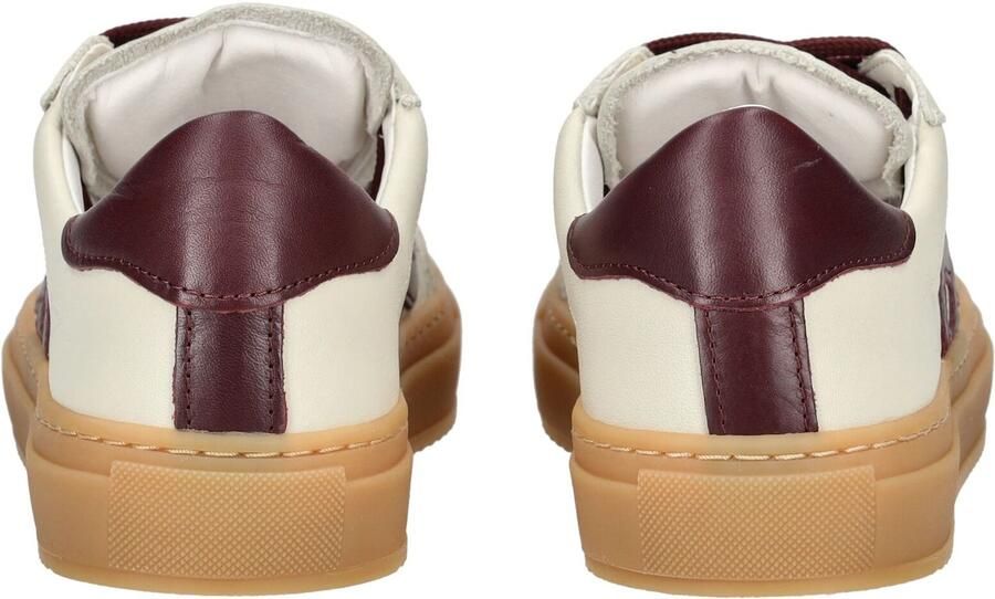 PAVEMENT Sneakers laag crème lichtgrijs bordeaux - Foto 4