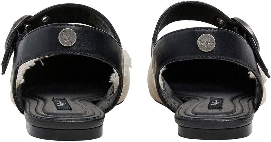 Pepe Jeans Ballerina 'Charlotte' zwart wit gemêleerd - Foto 6