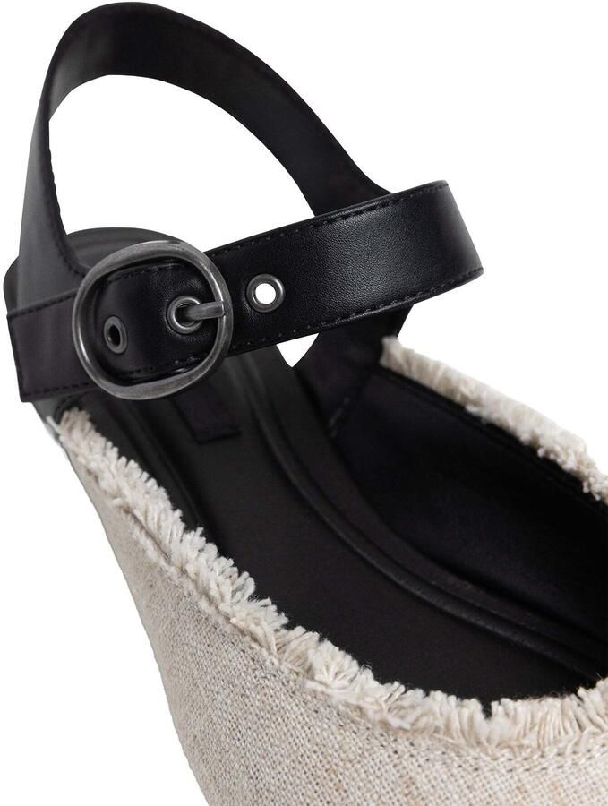 Pepe Jeans Ballerina 'Charlotte' zwart wit gemêleerd - Foto 3