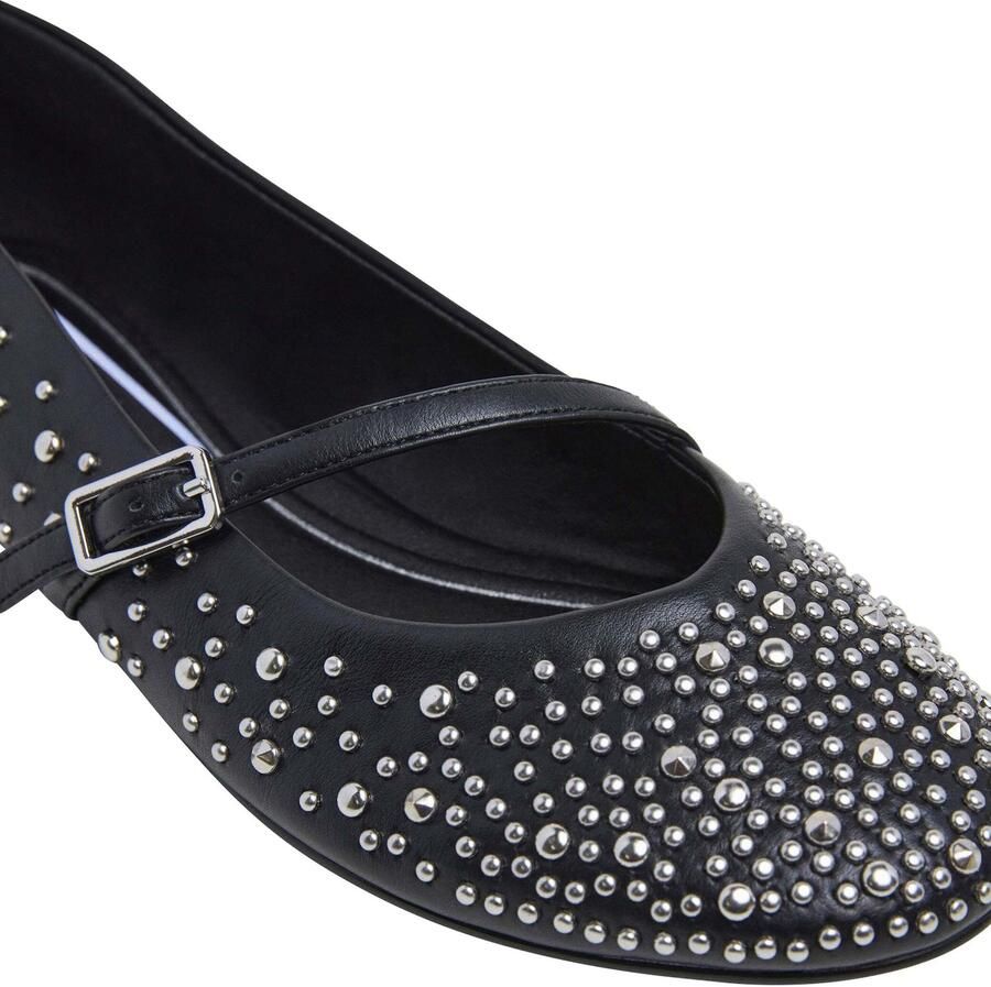 Pepe Jeans Ballerina met riempjes 'Diane' zwart - Foto 2