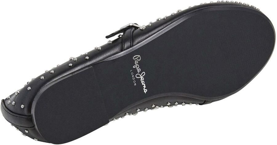 Pepe Jeans Ballerina met riempjes 'Diane' zwart - Foto 6