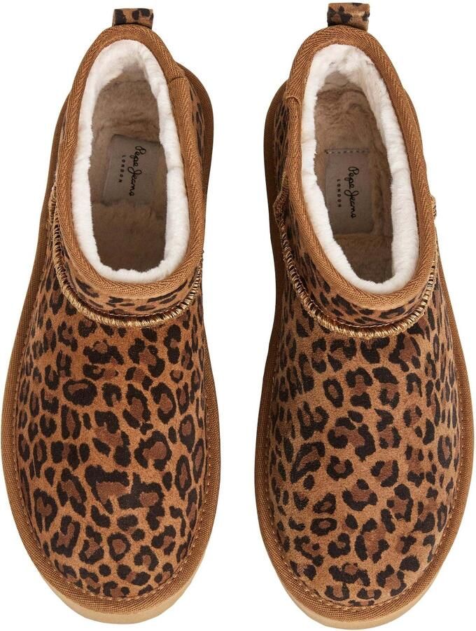 Pepe Jeans Boots 'Dissy' bruin zwart - Foto 3
