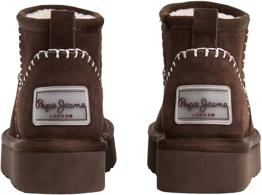 Pepe Jeans Boots 'Dissy' chocoladebruin - Foto 4