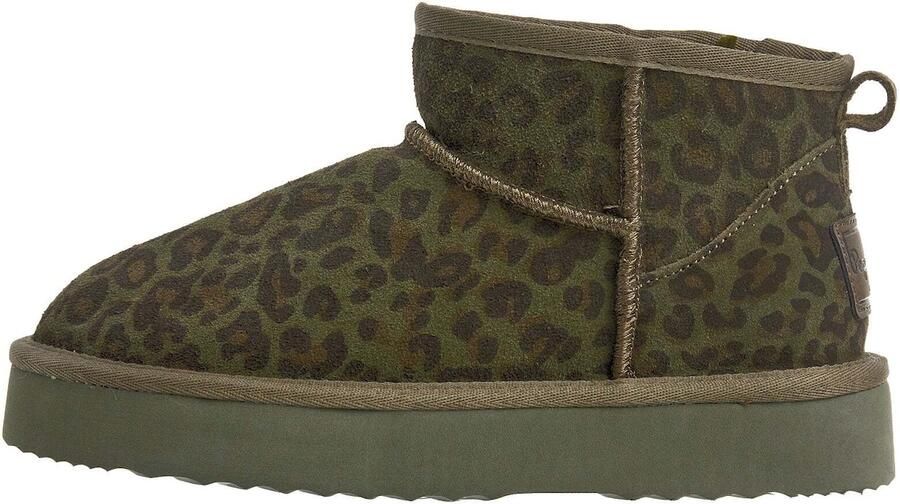 Pepe Jeans Boots 'Dissy' olijfgroen zwart