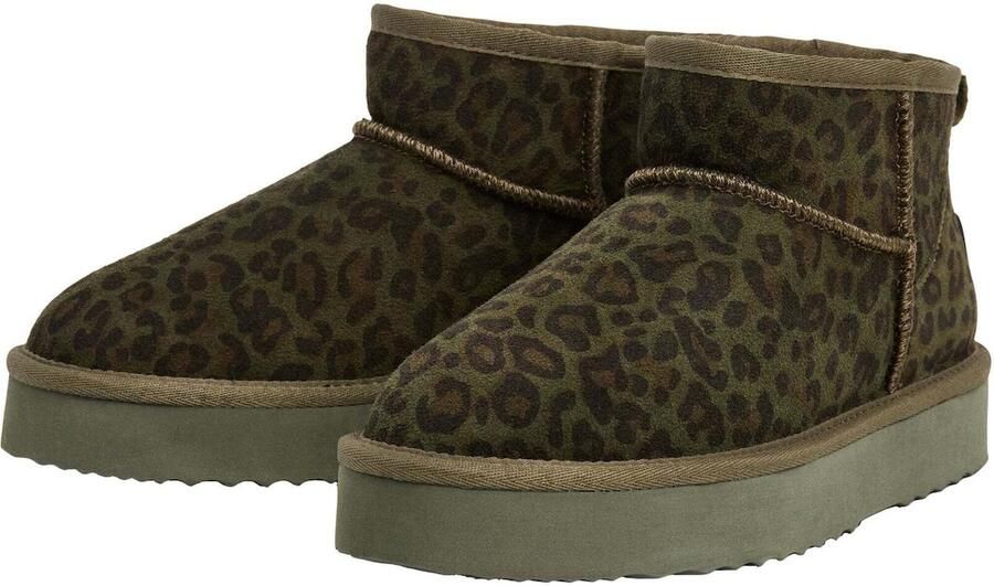 Pepe Jeans Boots 'Dissy' olijfgroen zwart - Foto 5