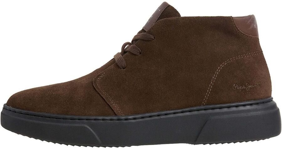 Pepe Jeans Chukka Boots 'Colins Desert' chocoladebruin