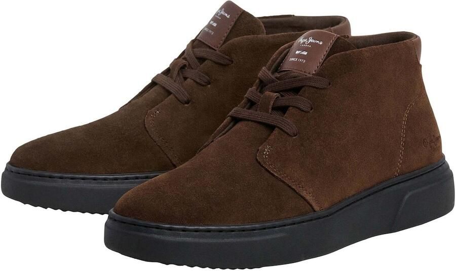 Pepe Jeans Chukka Boots 'Colins Desert' chocoladebruin - Foto 5