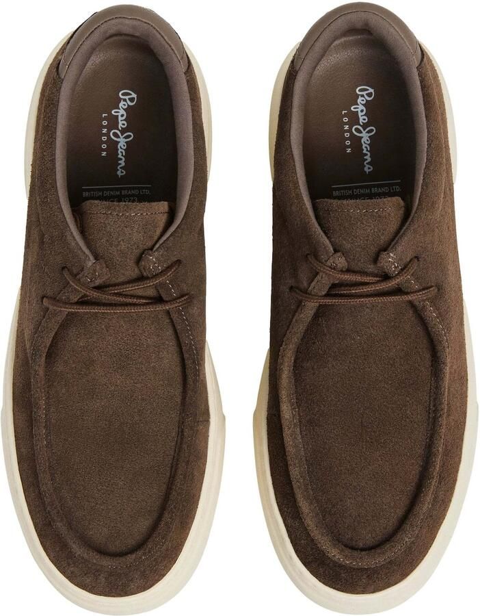 Pepe Jeans Chukka Boots 'Colins Street' bruin wit - Foto 5
