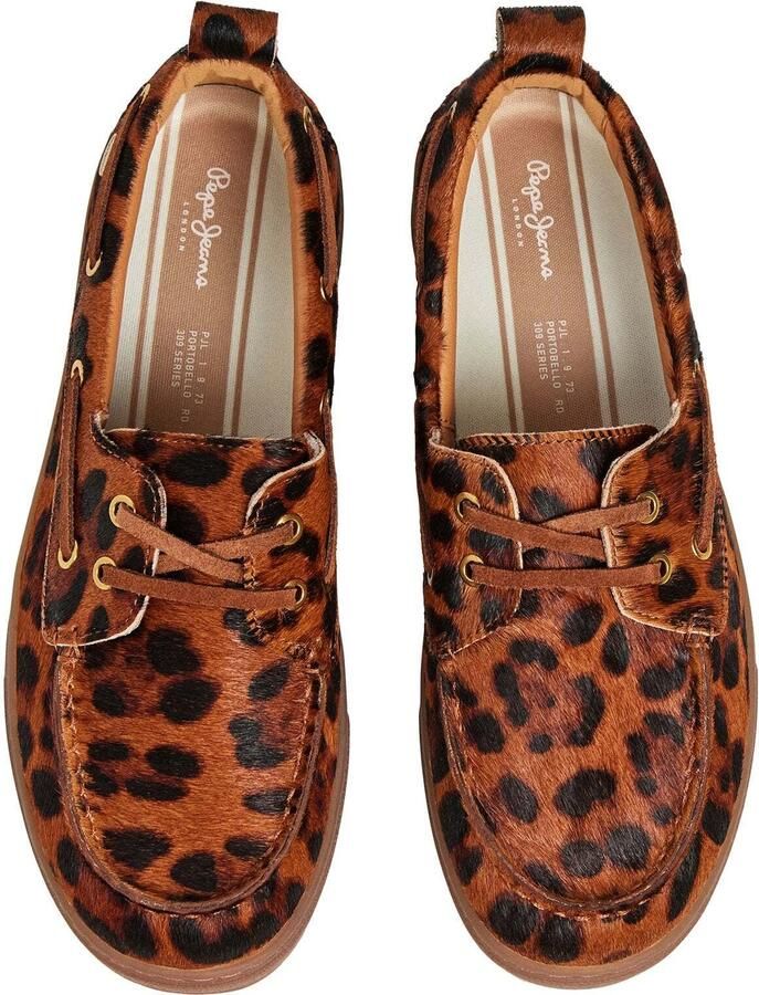 Pepe Jeans Mocassins 'Ball' bruin karamel donkerbruin - Foto 3