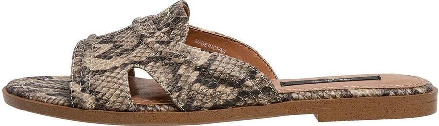 Pepe Jeans Muiltjes 'Dyana' beige donkerbeige mokka zwart