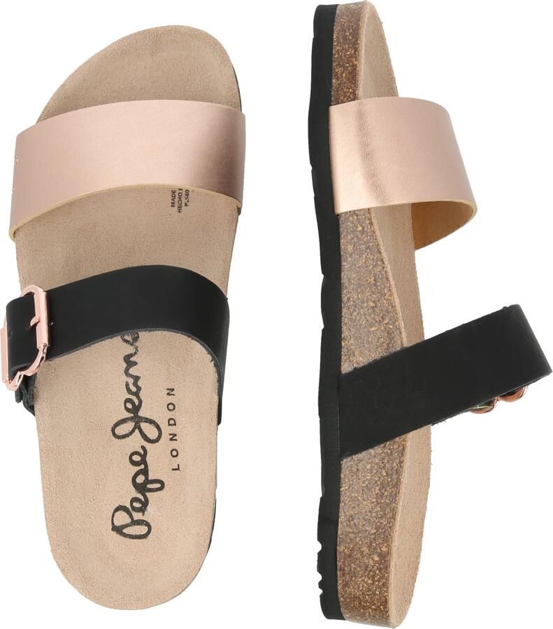 Pepe Jeans Muiltjes 'OBAN ONLY W' zalm roze zwart - Foto 3
