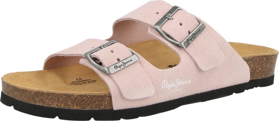 Pepe Jeans Oban Suede Sandalen Roze Vrouw - Foto 3