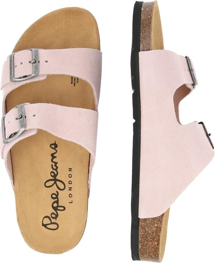 Pepe Jeans Oban Suede Sandalen Roze Vrouw - Foto 4