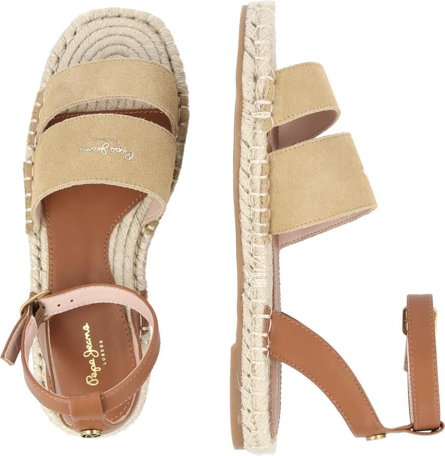 Pepe Jeans Sandaal 'AURI STREET' beige roestbruin - Foto 3