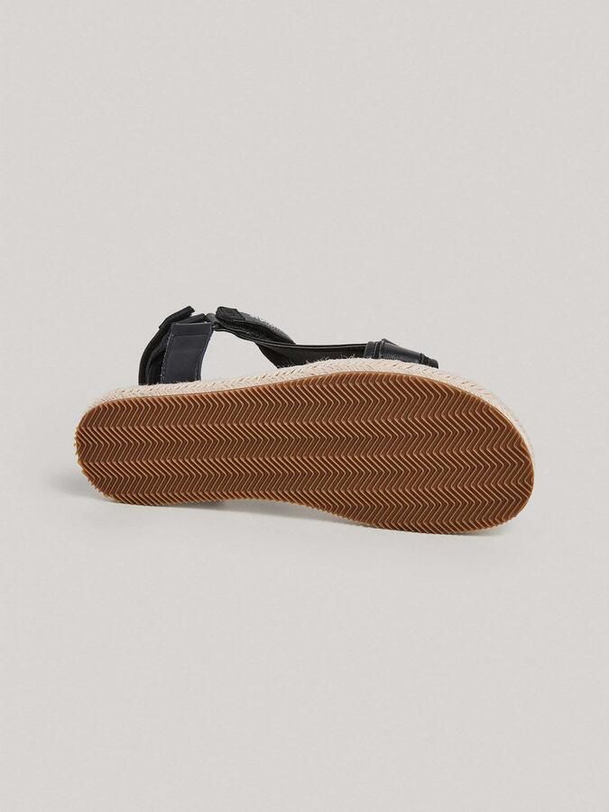 Pepe Jeans Sandalen 'SUNSET SAVAGE' zwart wit - Foto 6