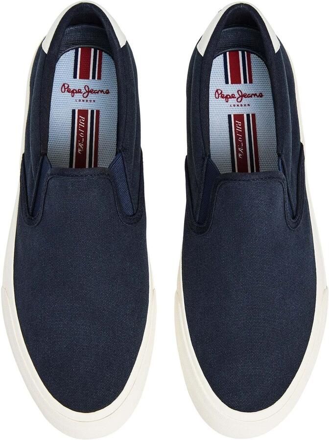 Pepe Jeans Slip-ons 'Taylor West' navy wit - Foto 3