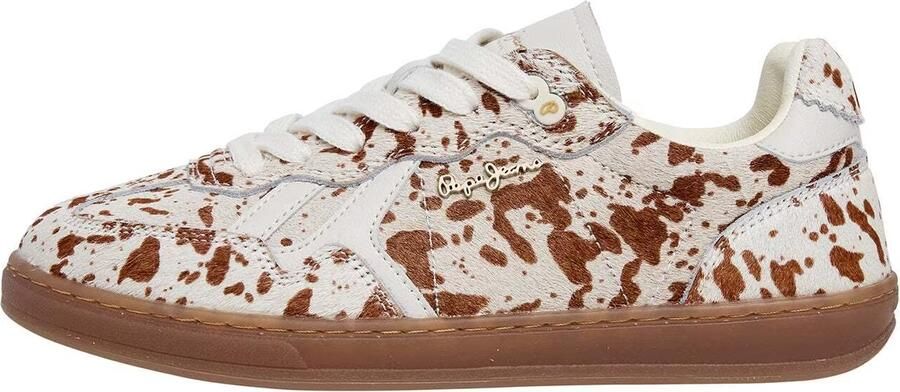 Pepe Jeans Sneakers laag 'Ball' bruin wit