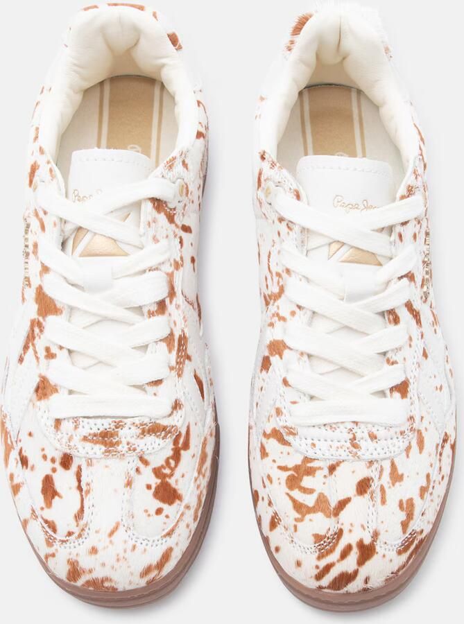 Pepe Jeans Sneakers laag 'Ball' bruin wit - Foto 2