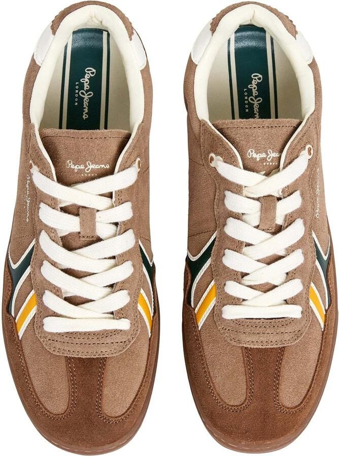 Pepe Jeans Sneakers laag 'BALL COMBI' bruin pueblo - Foto 4