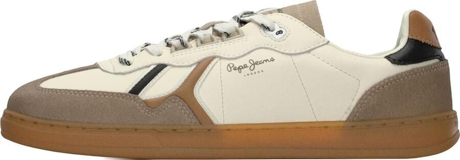 Pepe Jeans Sneakers laag 'BALL MOOD' beige donkerbeige bruin zwart - Foto 2