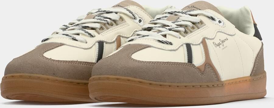 Pepe Jeans Sneakers laag 'BALL MOOD' beige donkerbeige bruin zwart - Foto 6