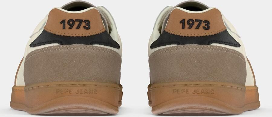 Pepe Jeans Sneakers laag 'BALL MOOD' beige donkerbeige bruin zwart - Foto 5
