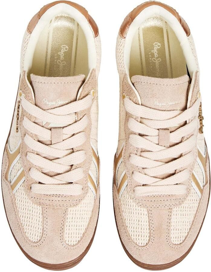 Pepe Jeans Sneakers laag 'Ball Natural' beige goud natuurwit - Foto 5